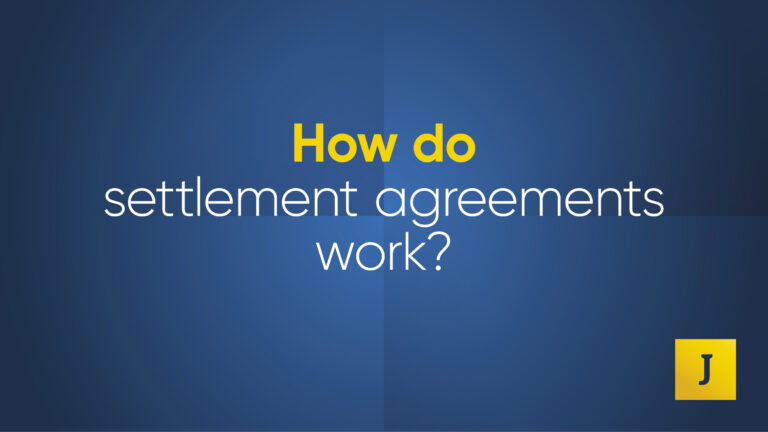 How do settlement agreements work Social Various