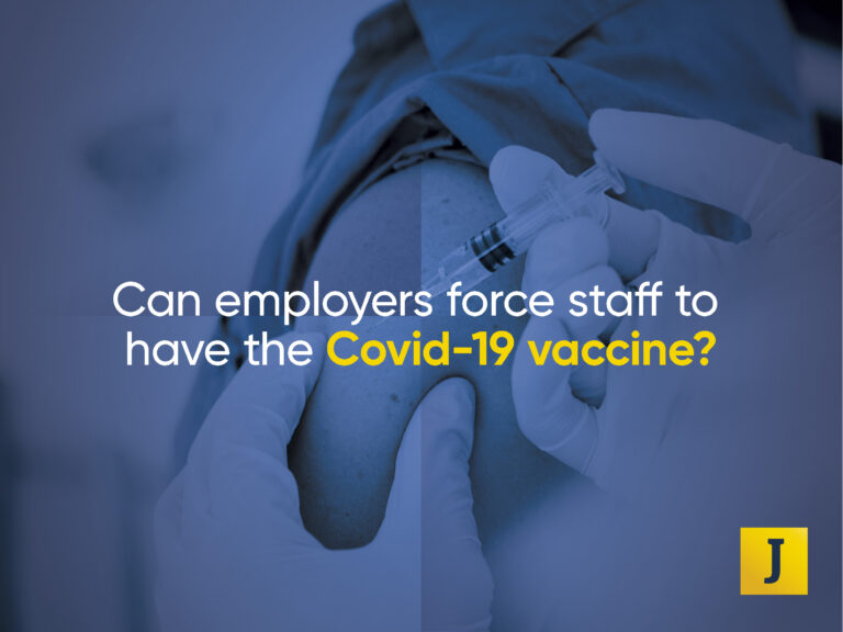 Can an employer demand their employees are vaccinated for Covid-19?